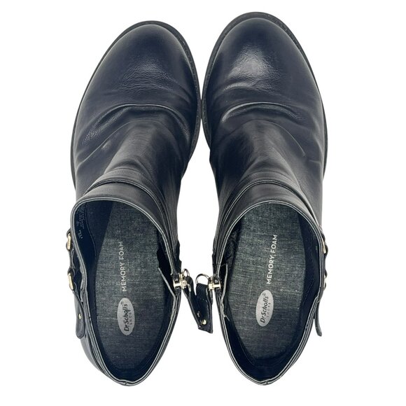 Dr. Scholls Women's Black Ankle Boots with 1.5" Heel Size 11M - Picture 6 of 9